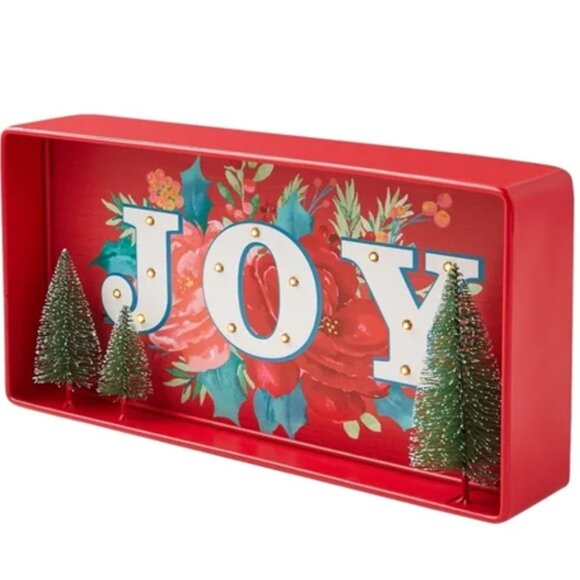 Pioneer Woman LED tabletop JOY sign - Picture 3 of 3